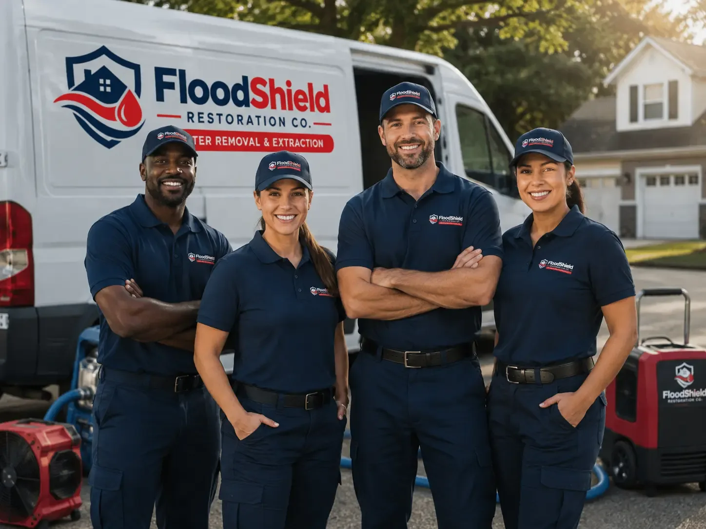 Flood Damage Restoration company in Maskell, NE